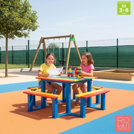 Taula de pícnic INFANTIL model Silaos versió primària